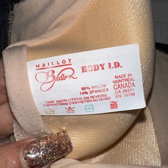 VINTAGE Maillot Ballex One-Piece Swimsuit Size 16 - Picture 5 of 5